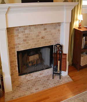 Şömine - Living Fireplace
