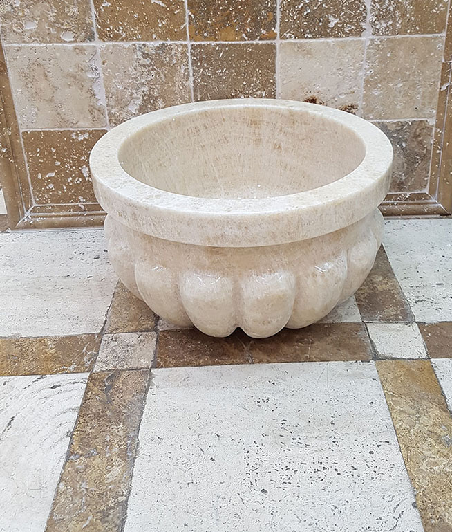  Onyx Dilimli Kulaksız 45x25