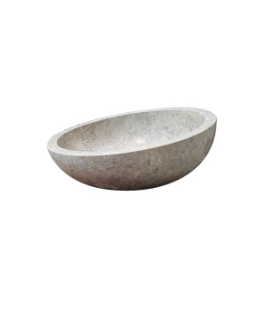 Silver Bej Egik Çanak 42x15